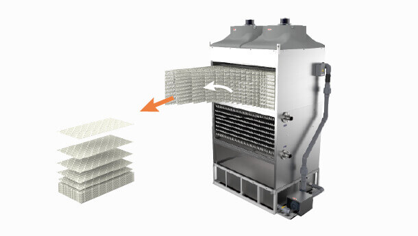 Cooling Fill Cleaning