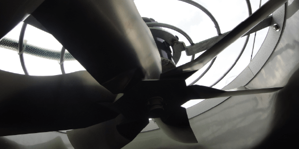 SCT冷卻水塔直驅馬達與風機標準化設計，降低備件庫存並提升維護效率