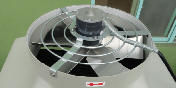 SCT冷卻塔多極馬達選項包含6極、8極、10極，滿足靜音與高效散熱需求