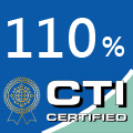 CTI 認證 110% 超高效能 Icon